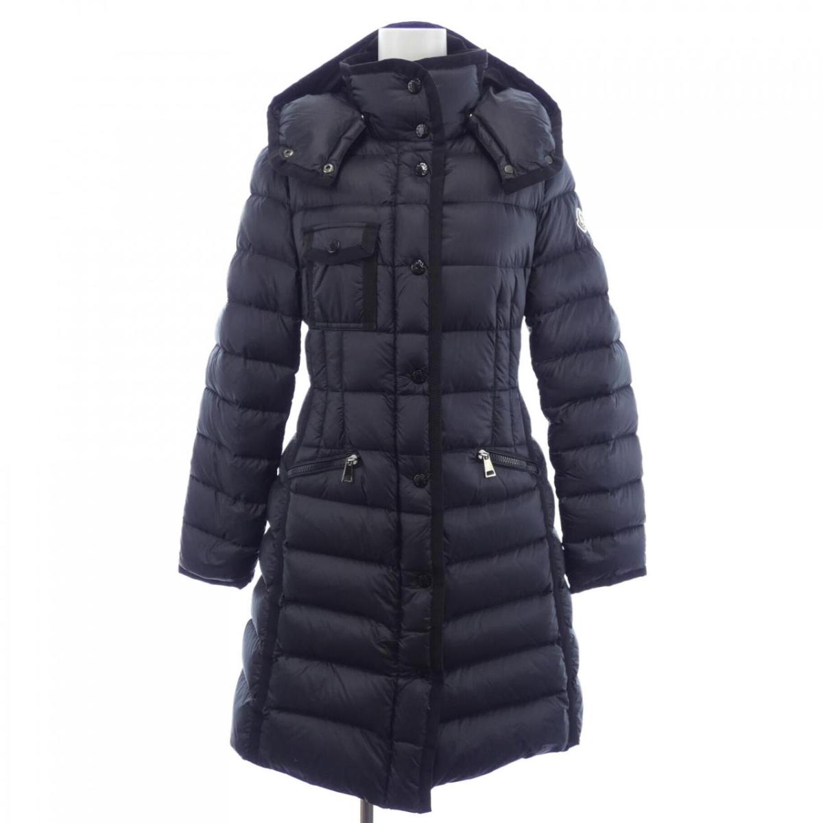 モンク線路 MONCLER HERMINE 落ちこむ厚地の外套【中古】