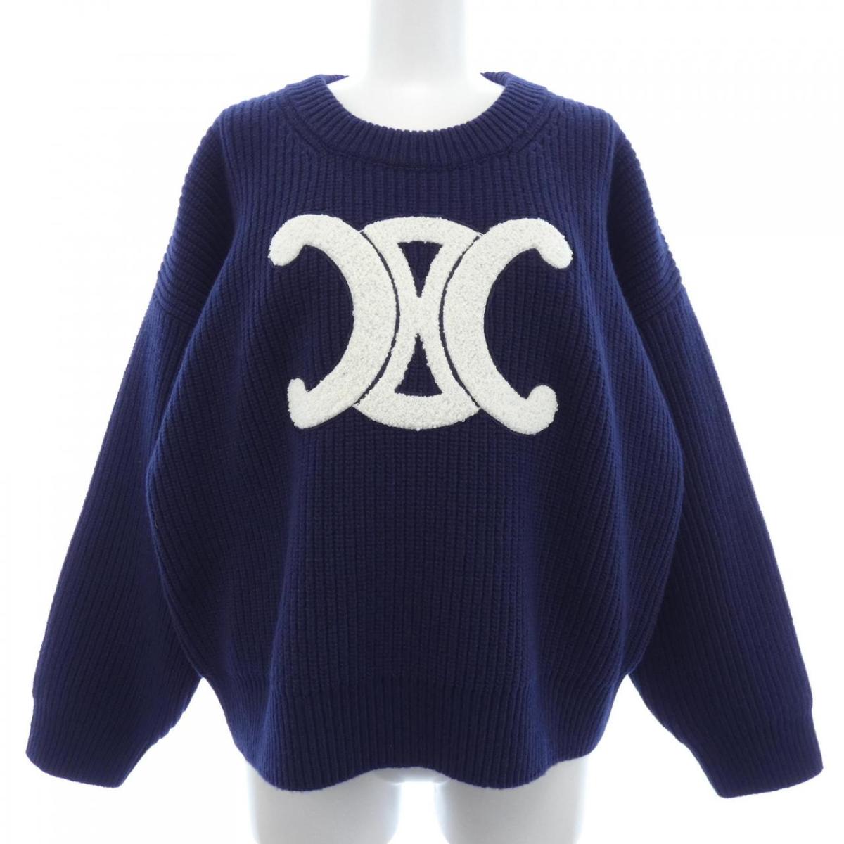 セリーヌ CELINE RY0GS423P 編み物【中古】