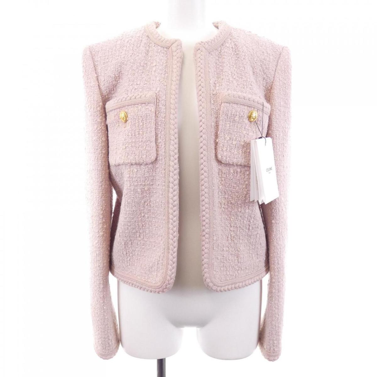 セリーヌ CELINE 2V18N764L 否色つや上衣【中古】