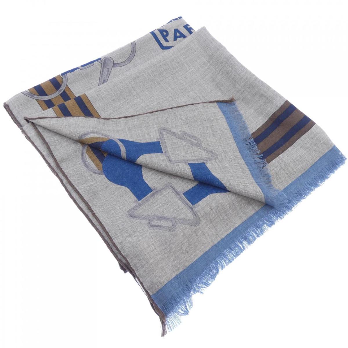 エルメス HERMES TATERSALE タッタソール 691657T レクタングル STOLE【中古】