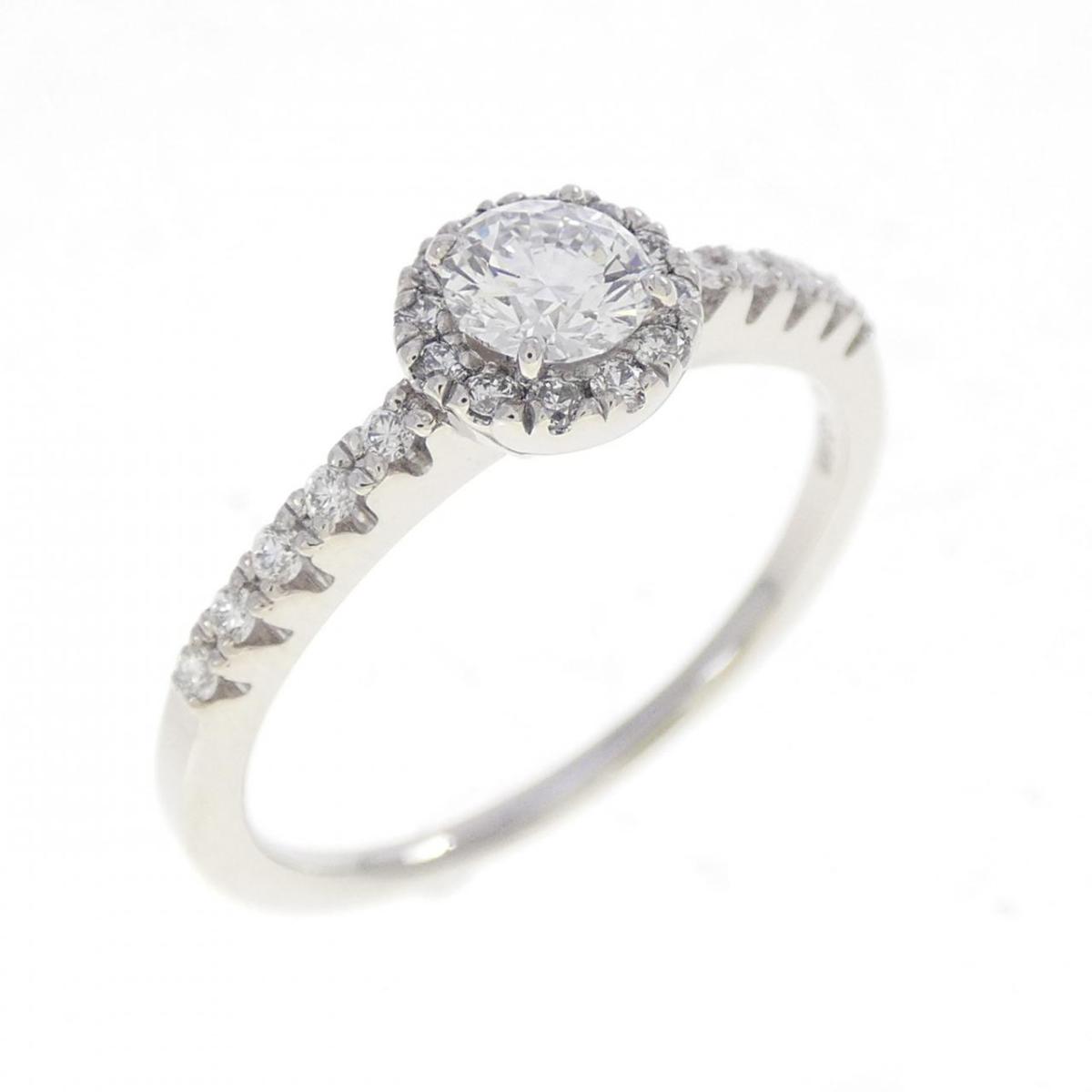 PT900 ダイヤモンド リング 0.256CT D VVS2 EXT H&C【中古】｜KOMEHYO ONLINESTORE 店