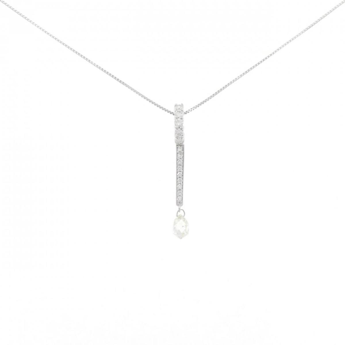 K18WG ダイヤモンド ネックレス 0.558CT【中古】|KOMEHYO ONLINESTORE 店