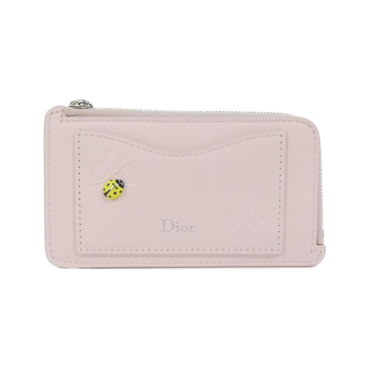 ディオール DIOR CLOVER クリスチャンディオール ジャルダン 全ての存在 S2409PUKA コインケース【中古】