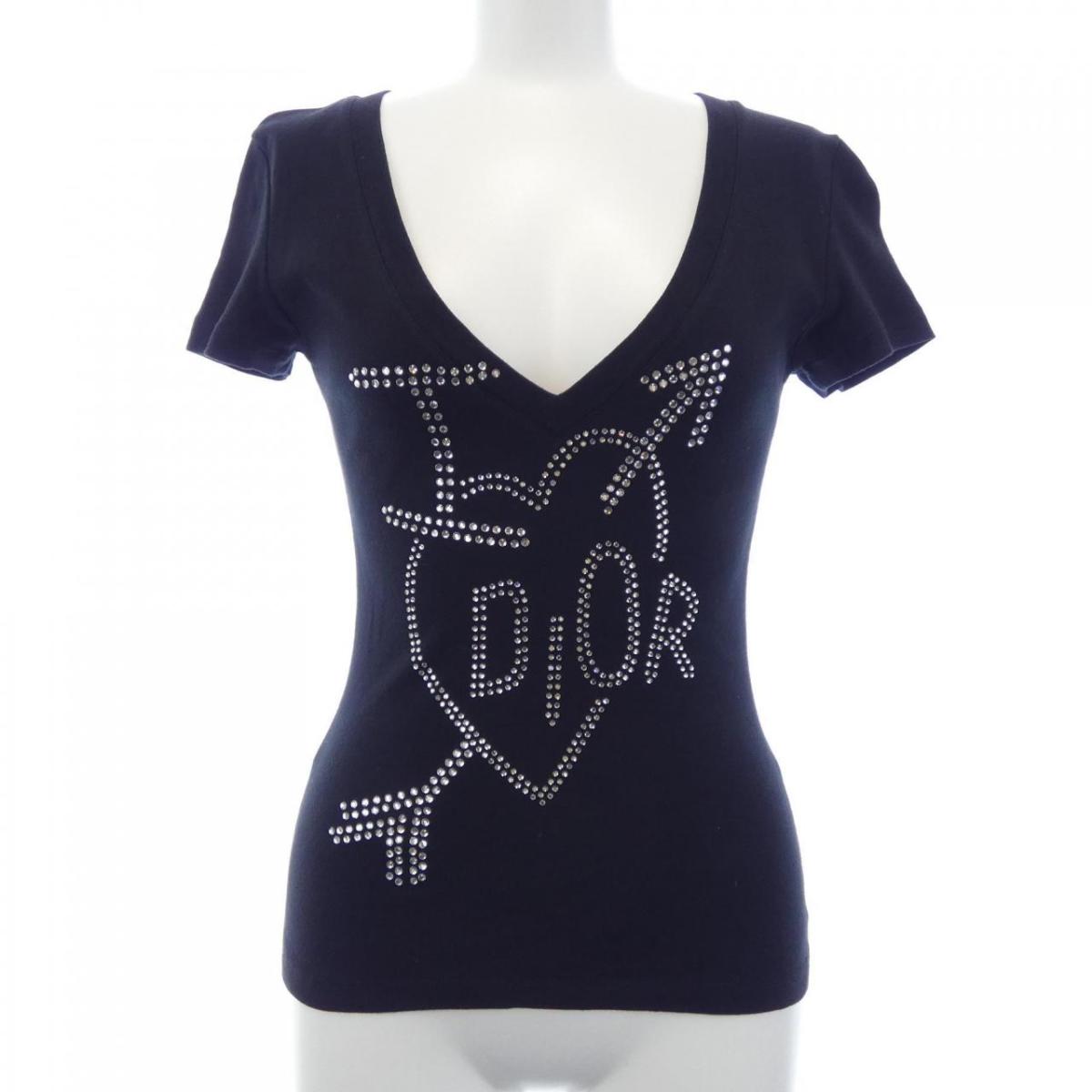 【ヴィンテージ】ディオール CHRISTIAN DIOR I LOVE DIOR 5P18155957 ティーシャツ【中古】 レディースファッション-トップス