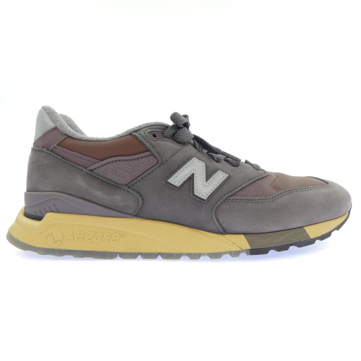 ニュー平衡にする NEW BALANCE STONEISLAND/U998PR スニーカー【中古】 靴-メンズ靴-スニーカー