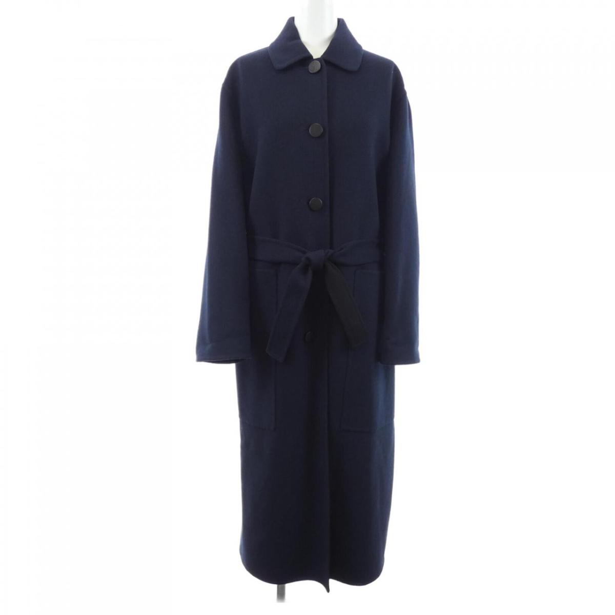 エルメス HERMES 3H0129DB 厚地の外套【中古】
