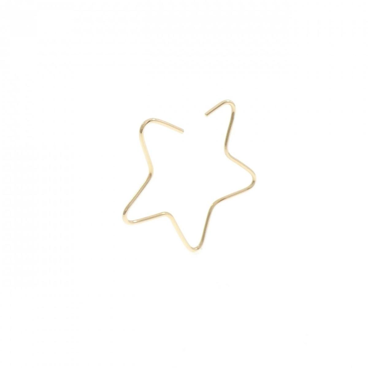 K18YG スター ピアス 片耳【中古】|KOMEHYO ONLINESTORE 店