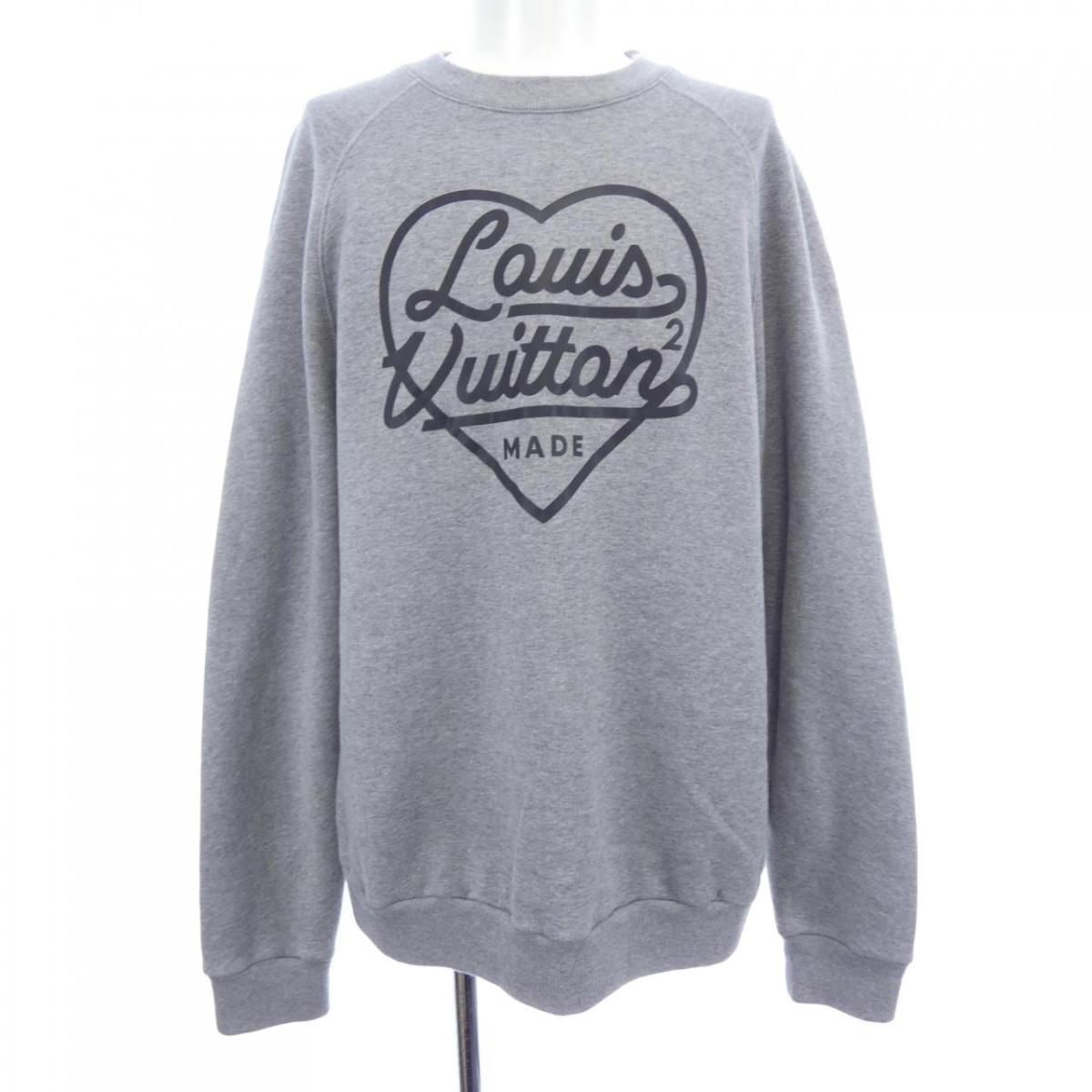 ルイヴィトン LOUIS VUITTON プリンテッドハートスウェットシャツ NIGO HMY02WUYR 汗水【中古】