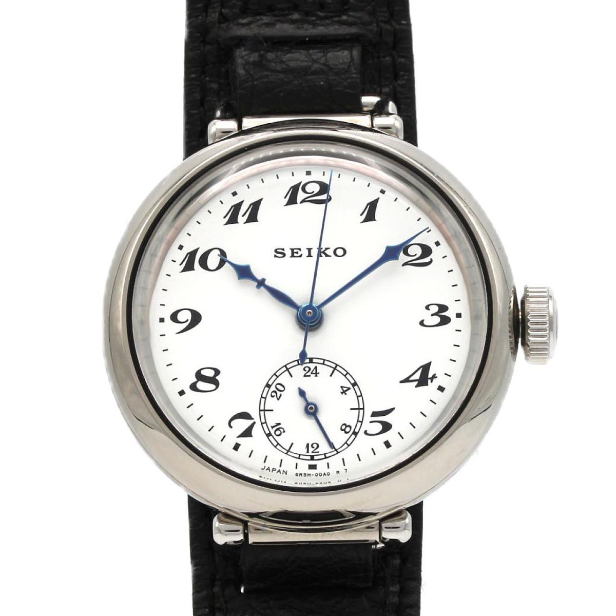 セイコー プレザージュ･SEIKO100th 服部金太郎 LIMITED 6R5H-00A0/SART001 SS 自動小銃巻【中古】