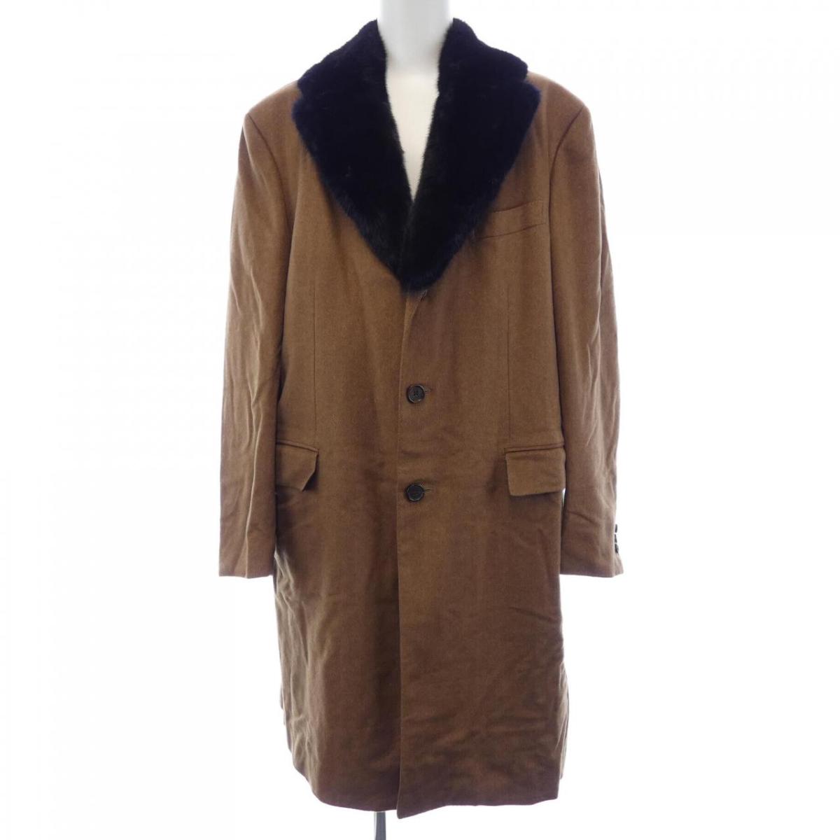 ブリオーニ BRIONI 86706-200 厚地の外套【中古】