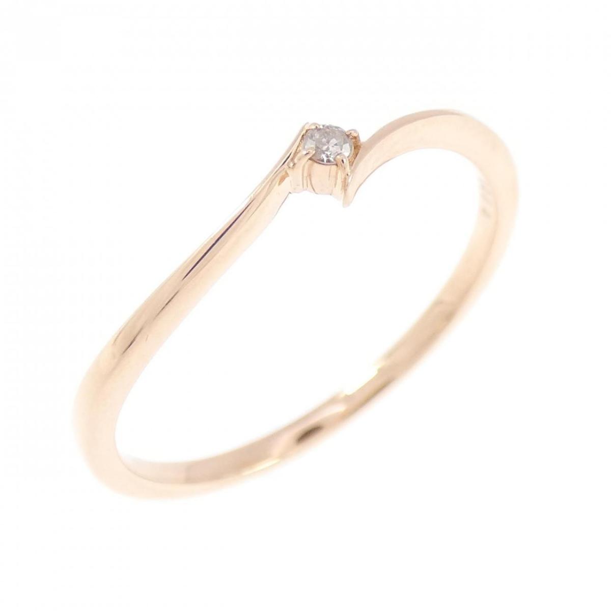K10PG ダイヤモンド リング 0.01CT【中古】｜KOMEHYO ONLINESTORE 店