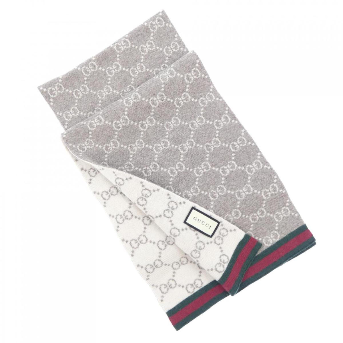 グッチ GUCCI 08.338.986 MUFFLER【中古】