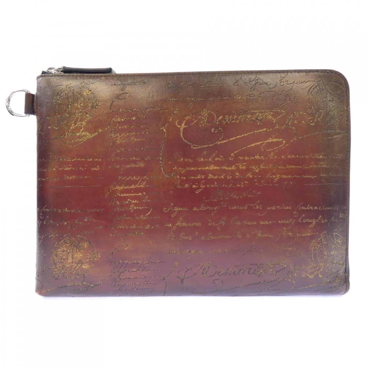 ベルルッティ Berluti ニノGMスクリットレザークラッチ BAG【中古】