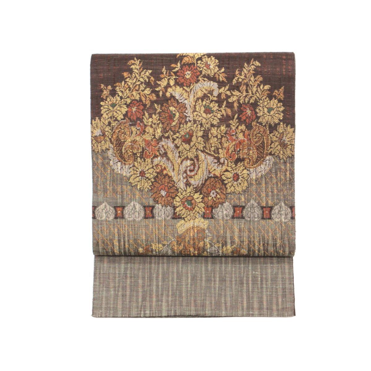 【未当て嵌める品】袋帯 リヴァーシブル【渡文】【中古】