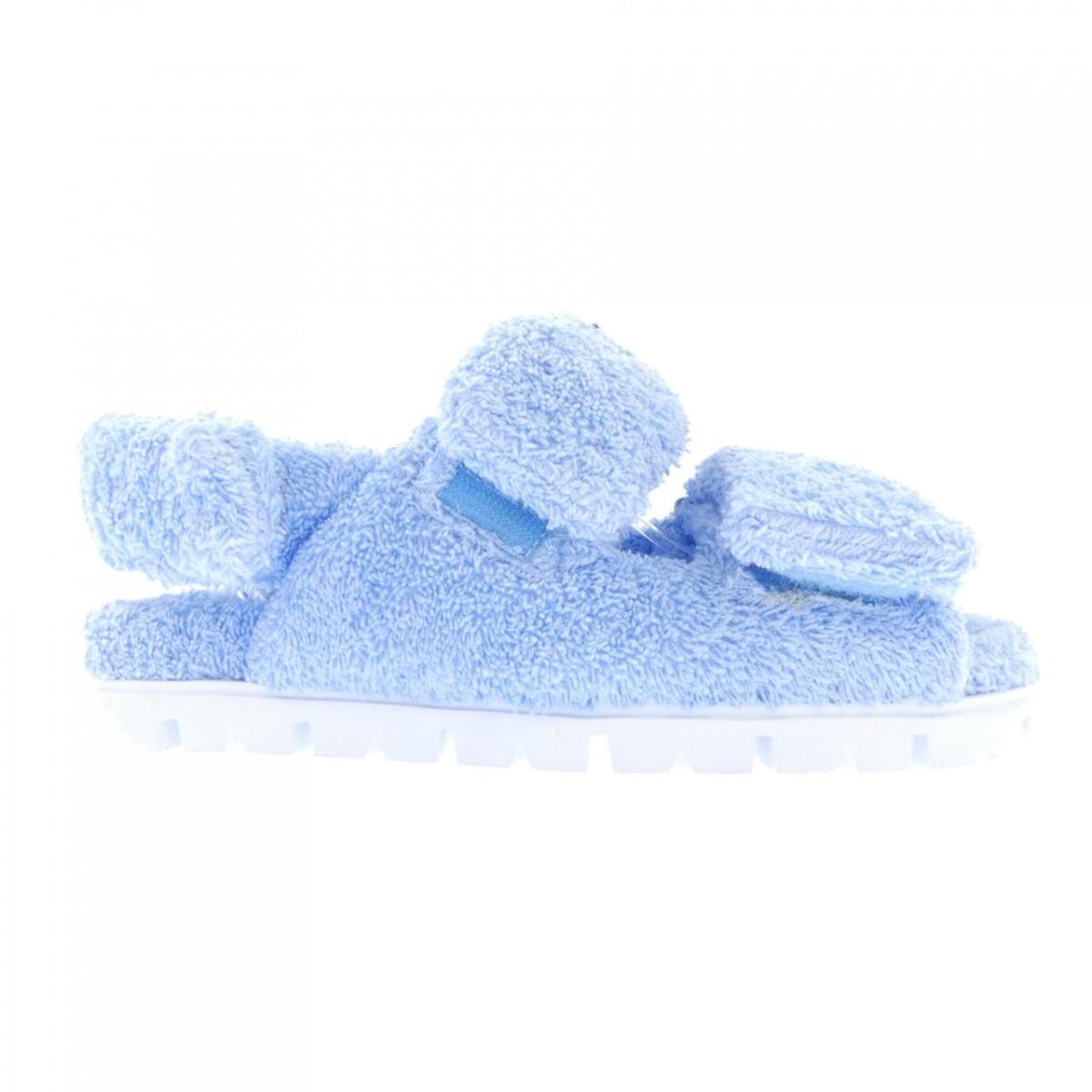 プラダ PRADA ３角形ロゴタイプ 1X737M サンダル【中古】