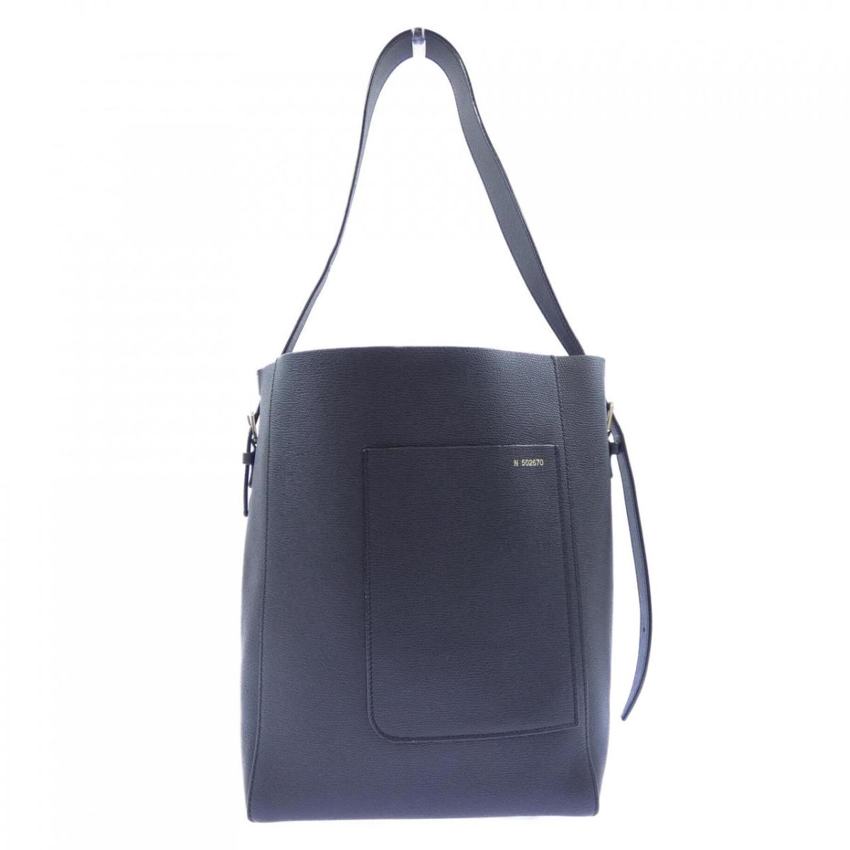 ヴァレクストラ VALEXTRA 車寄せ付 井戸釣瓶御徒面子 WBSF0095028LOCBI BAG【中古】