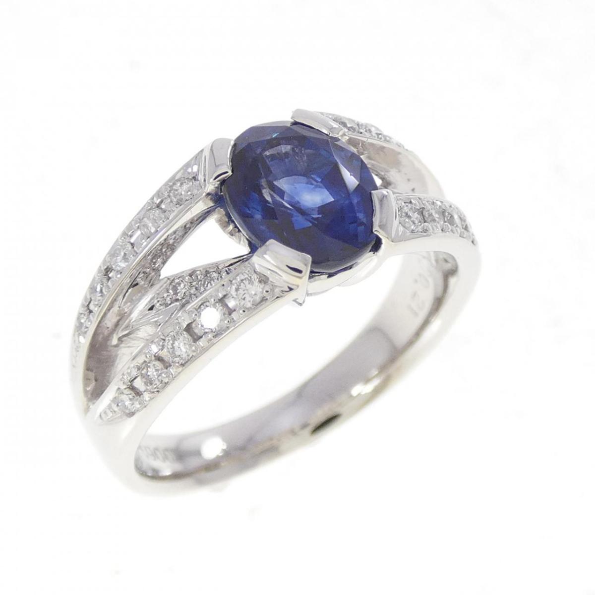 PT900 サファイヤ リング 1.59CT【中古】｜KOMEHYO ONLINESTORE 店