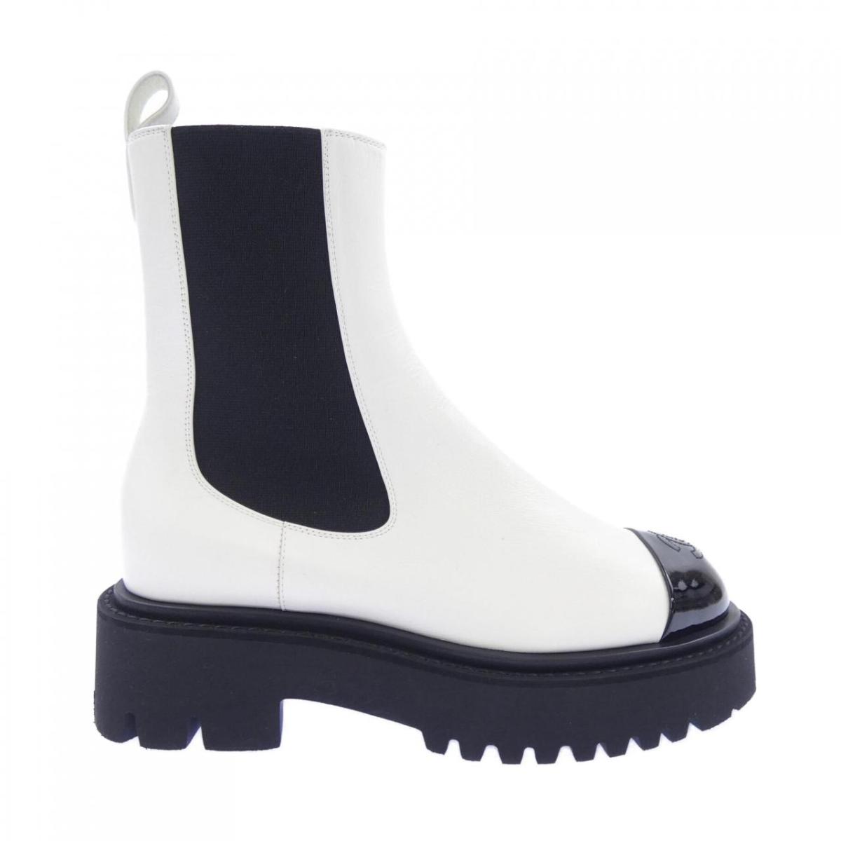 シャネル CHANEL アンクルブーツ ANKLE BOOTS G38218Y55662 ブーツ【中古】