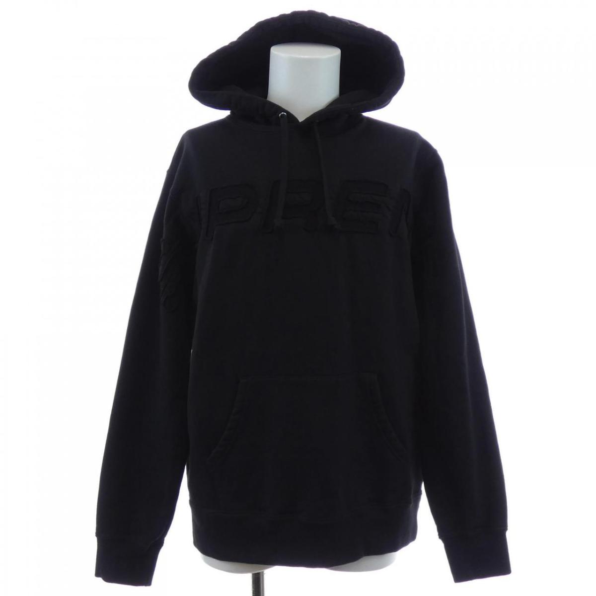 シュプリーム SUPREME Set In Logo パーカー【中古】