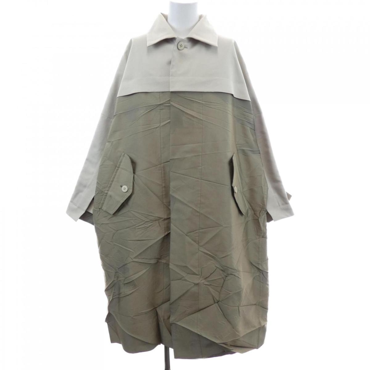 アイムメンイッセイミヤケ IM MEN ISSEY MIYAKE 天使の都市51FA031 厚地の外套【中古】 コート・ジャケット-メンズファッション