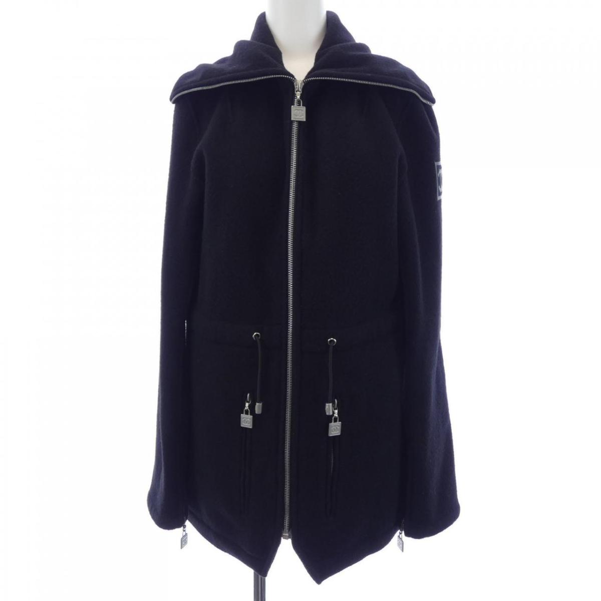 【ヴィンテージ】シャネル CHANEL IDENTFICATION P21660V12614 03A 厚地の外套【中古】