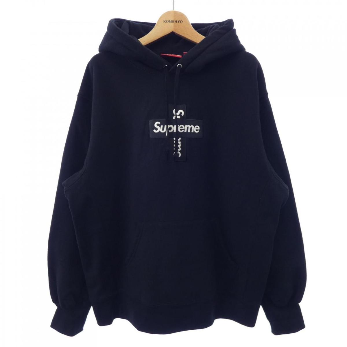 シュプリーム SUPREME Cross Box Logo パーカー【中古】