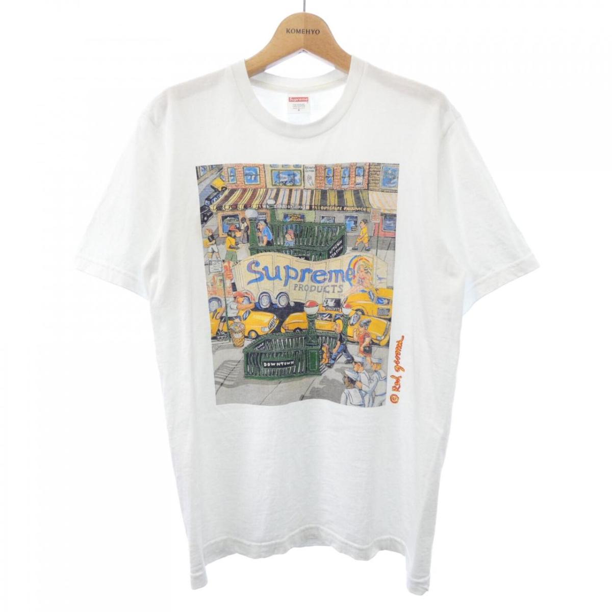 シュプリーム SUPREME Manhattan Red Grooms プルオーバー【中古】