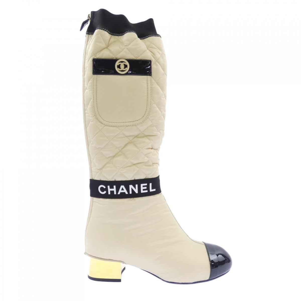 シャネル CHANEL HIGH BOOTS G38428Y55553 ブーツ【中古】