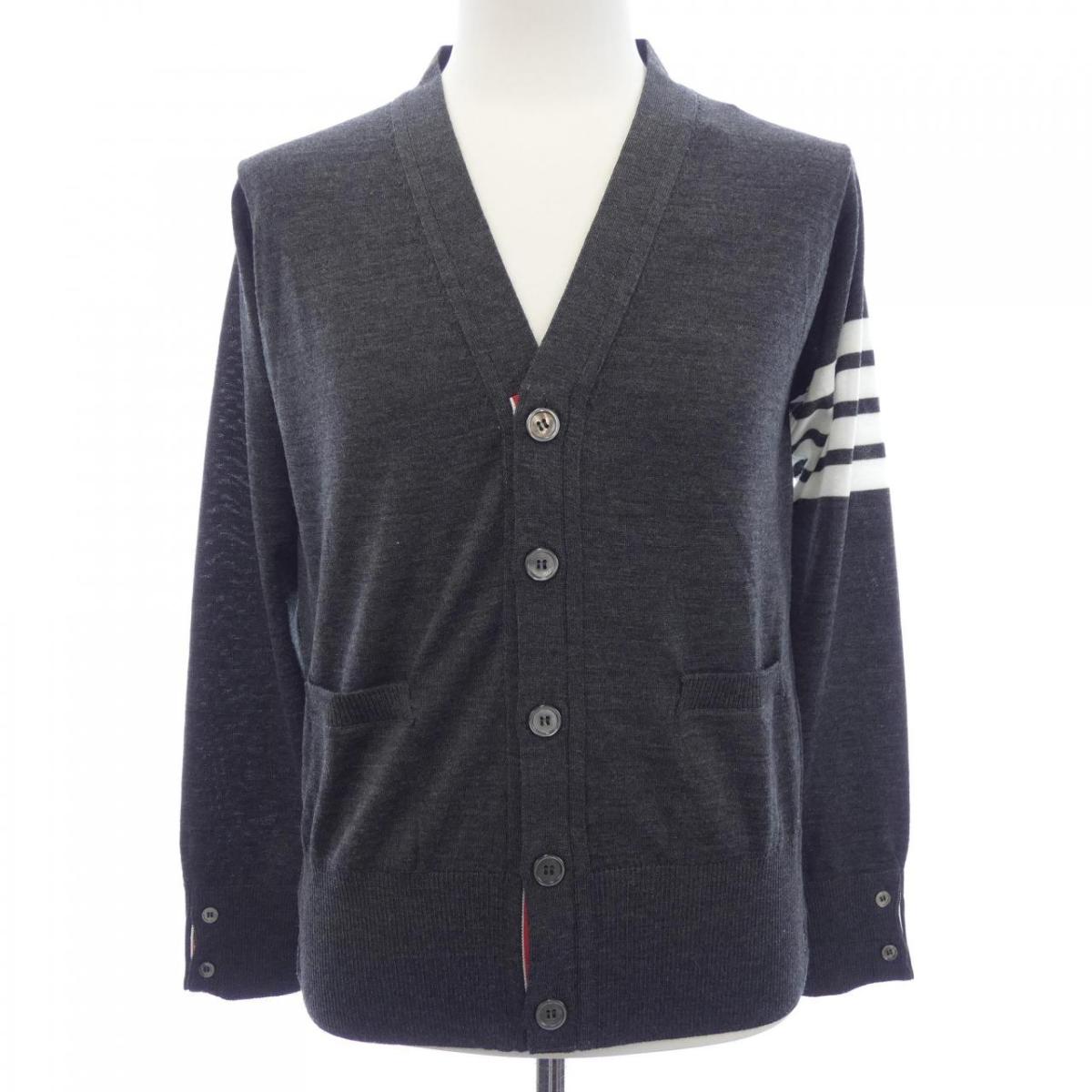 トム赤銅色 THOM BROWNE MKC002A-Y1014 ジレー【中古】