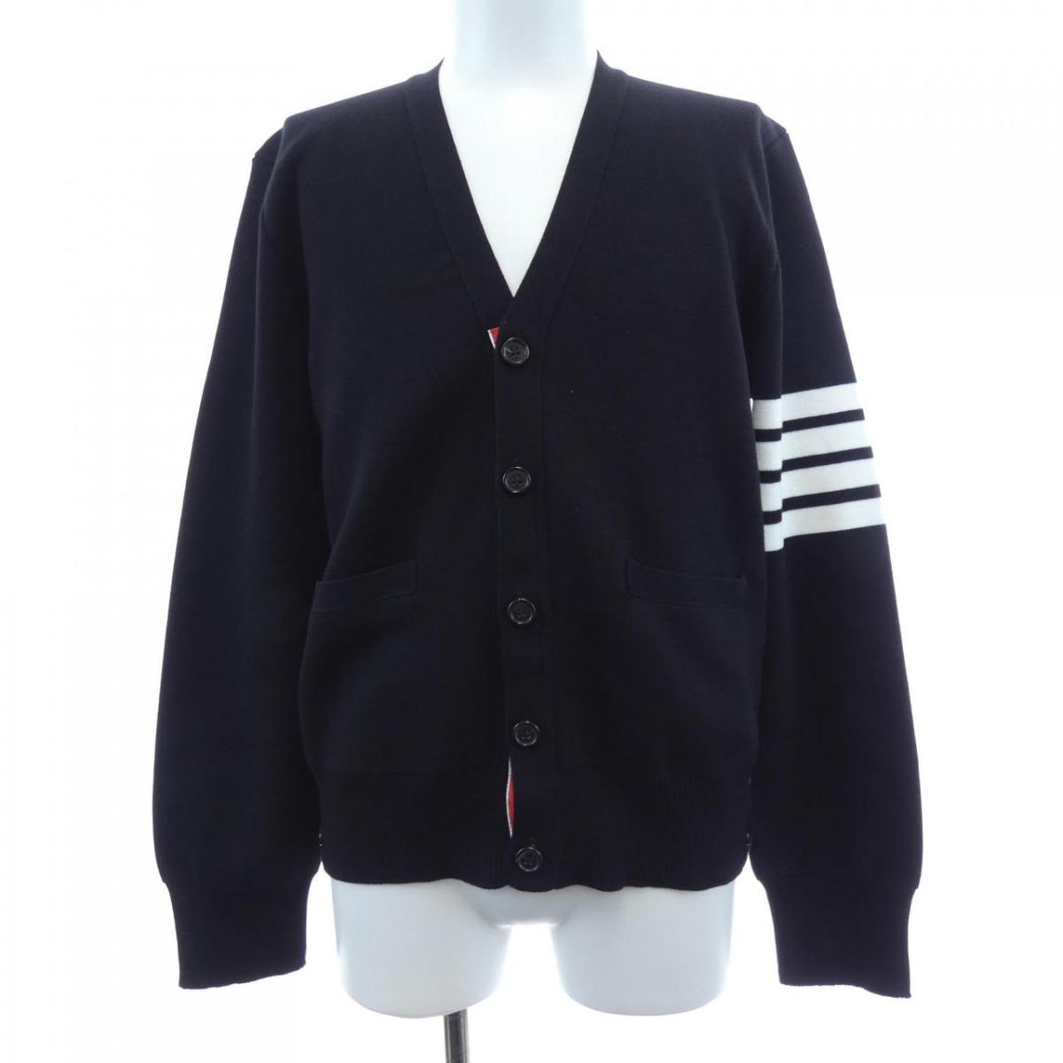 トム赤銅色 THOM BROWNE MKC171A-00219 ジレー【中古】