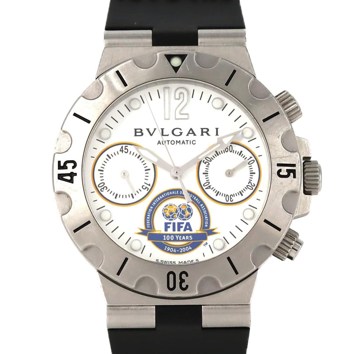 【否検査と修理立てなおす必要経費】ブル小峡谷 スクーバクロノ･FIFA100YEARS LIMITED SCB38S SS 自動小銃巻【中古】
