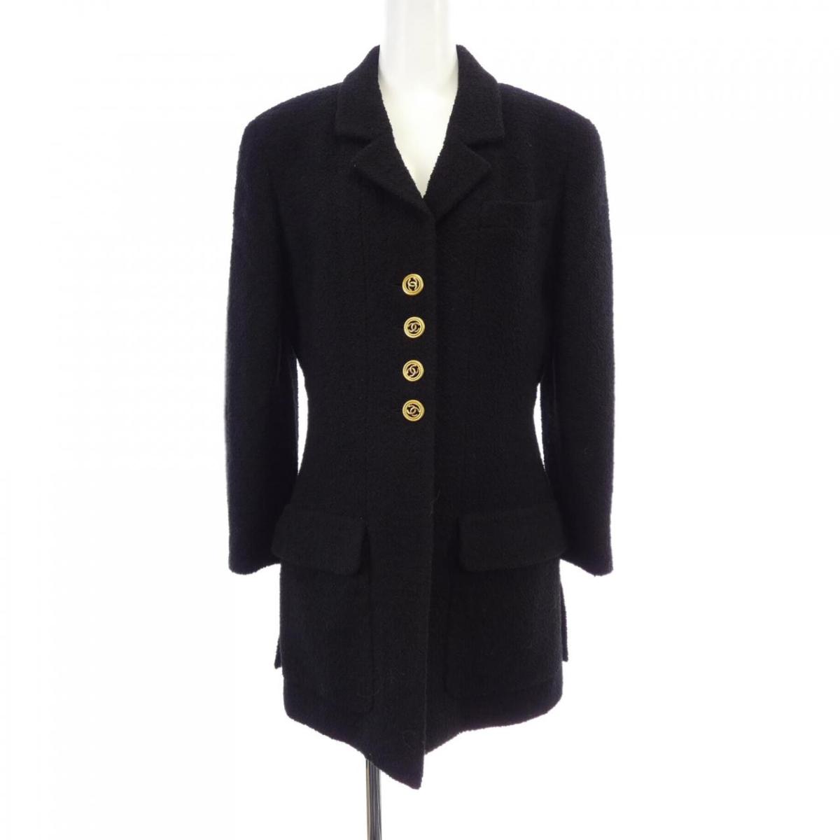 【ヴィンテージ】シャネル CHANEL P01327V02245 93P 厚地の外套【中古】