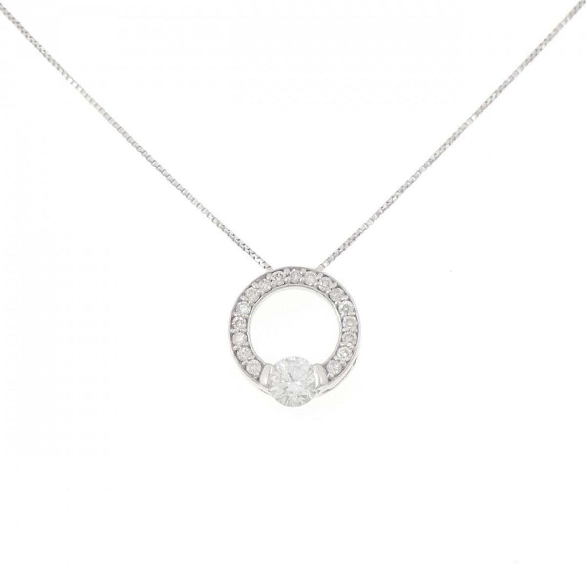 PT900/PT850 ダイヤモンド ネックレス 0.30CT【中古】｜KOMEHYO ONLINESTORE 店