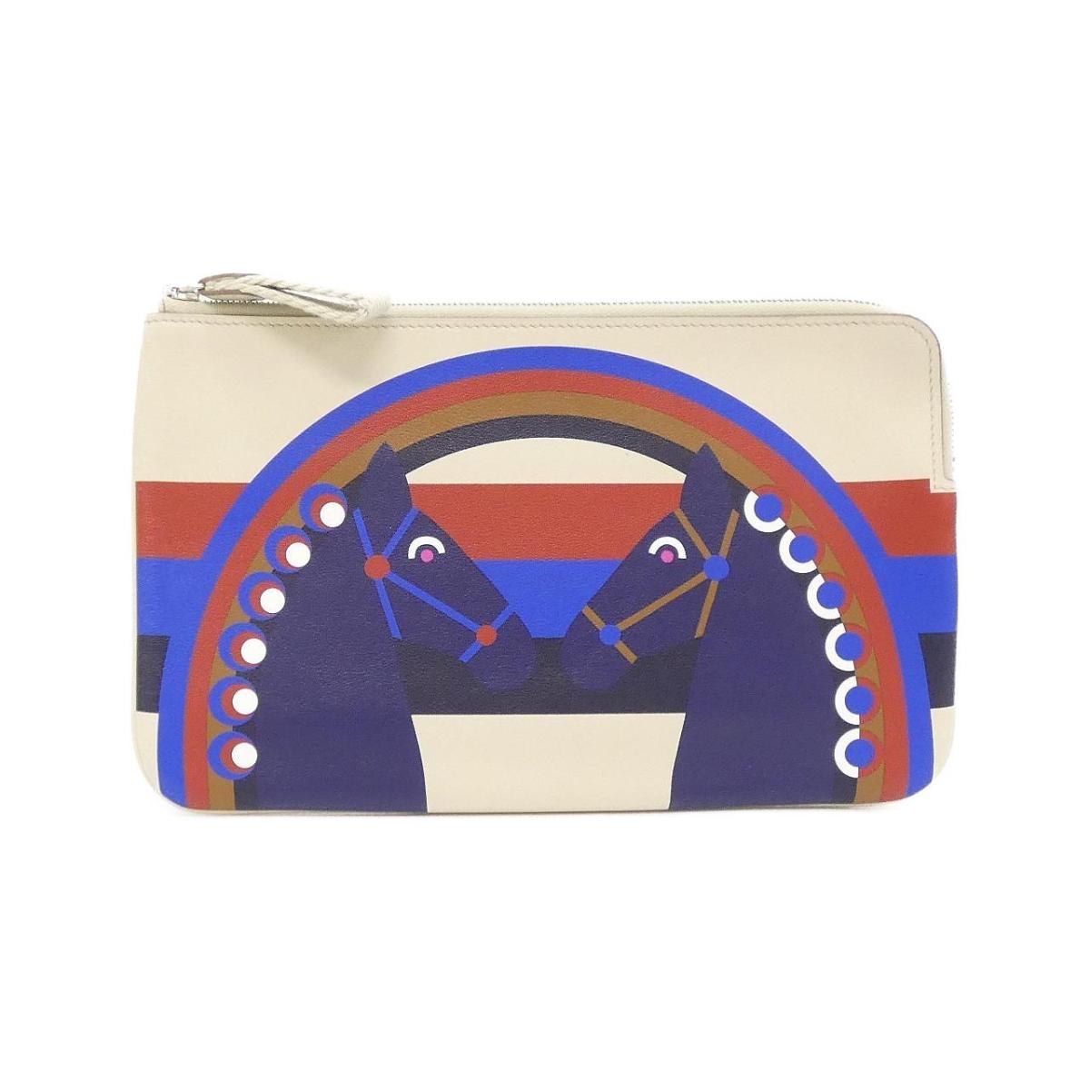エルメス RAINBOW LOVE カレ ポケット ロング 082152CK ポーチ【中古】｜KOMEHYO ONLINESTORE 店