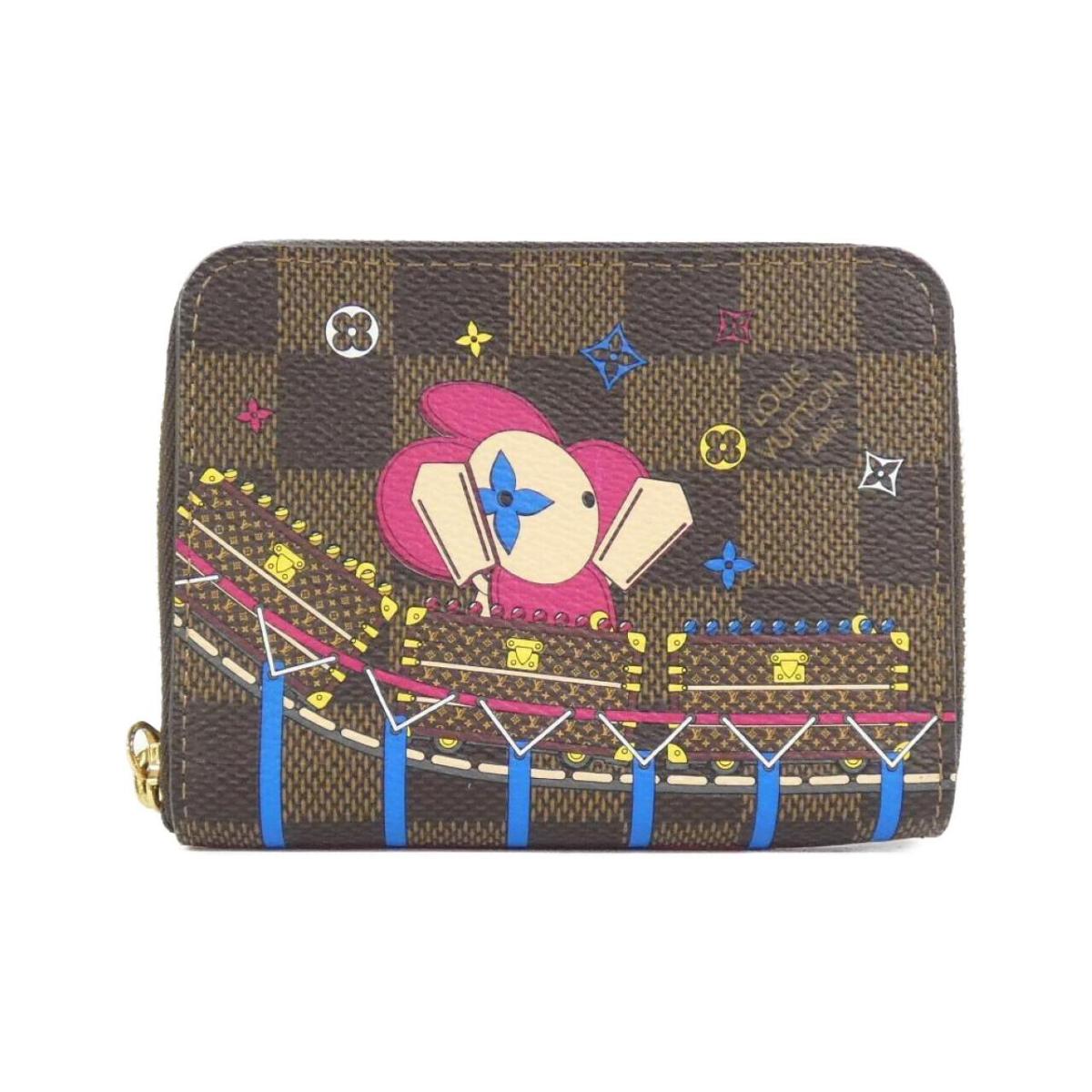 ルイヴィトン ダミエ(祝い日) ジッピー 鋳貨金入れ N60404 コインケース【中古】