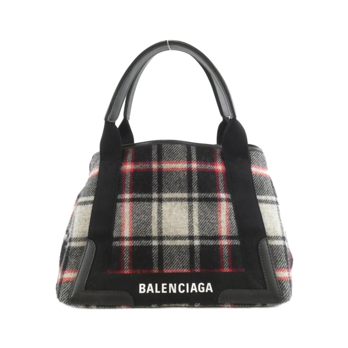 バレンシアガ ネイビー カバス S 339933 9UY2N バッグ【中古】｜KOMEHYO ONLINESTORE 店 82,200円
