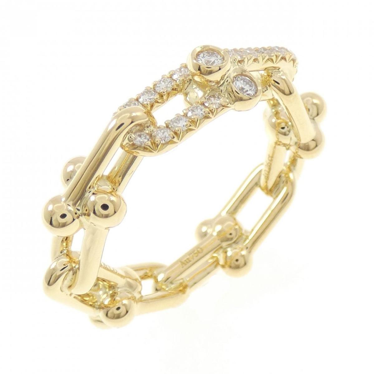 ティファニー ハードウェア スモール リンク リング 0.26CT【中古】｜KOMEHYO ONLINESTORE 店