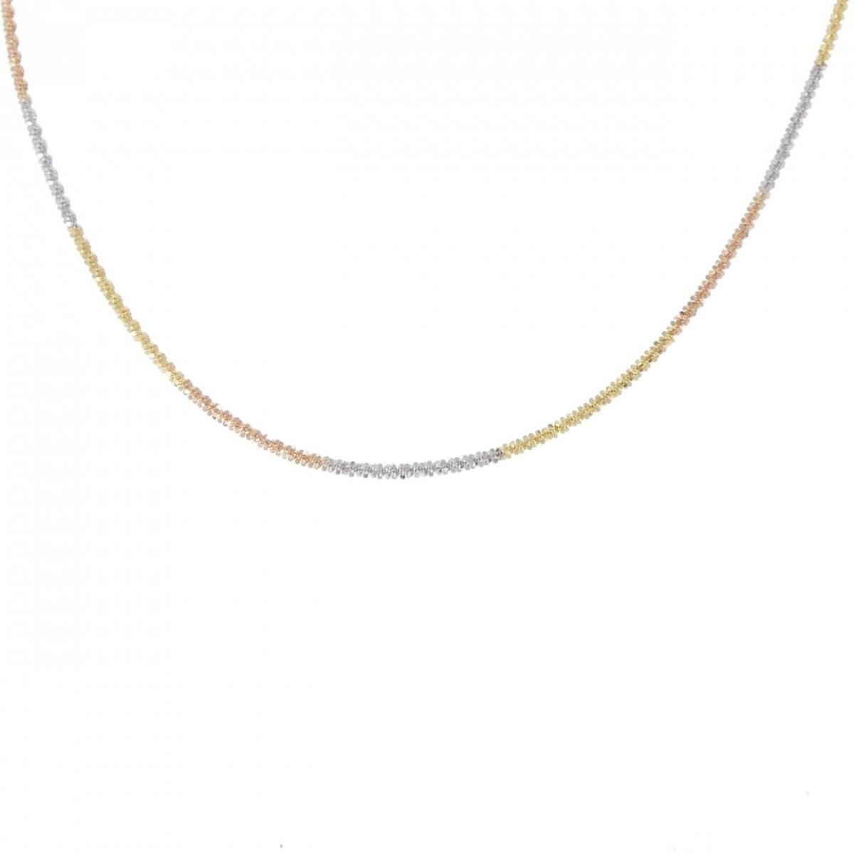14Kスリーカラー ネックレス【中古】｜KOMEHYO ONLINESTORE 店