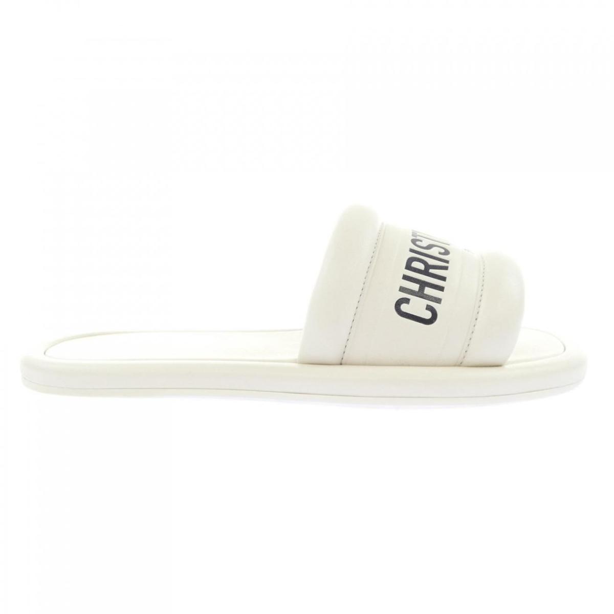 ディオール CHRISTIAN DIOR EVERY-D 横すべり CHRISTIAN DIOR PARIS KCQ861LBO サンダル【中古】