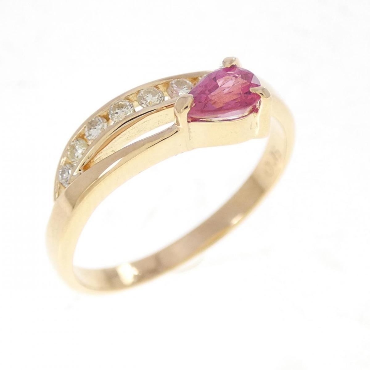 K18YG ルビー リング 0.31CT【中古】｜KOMEHYO ONLINESTORE 店