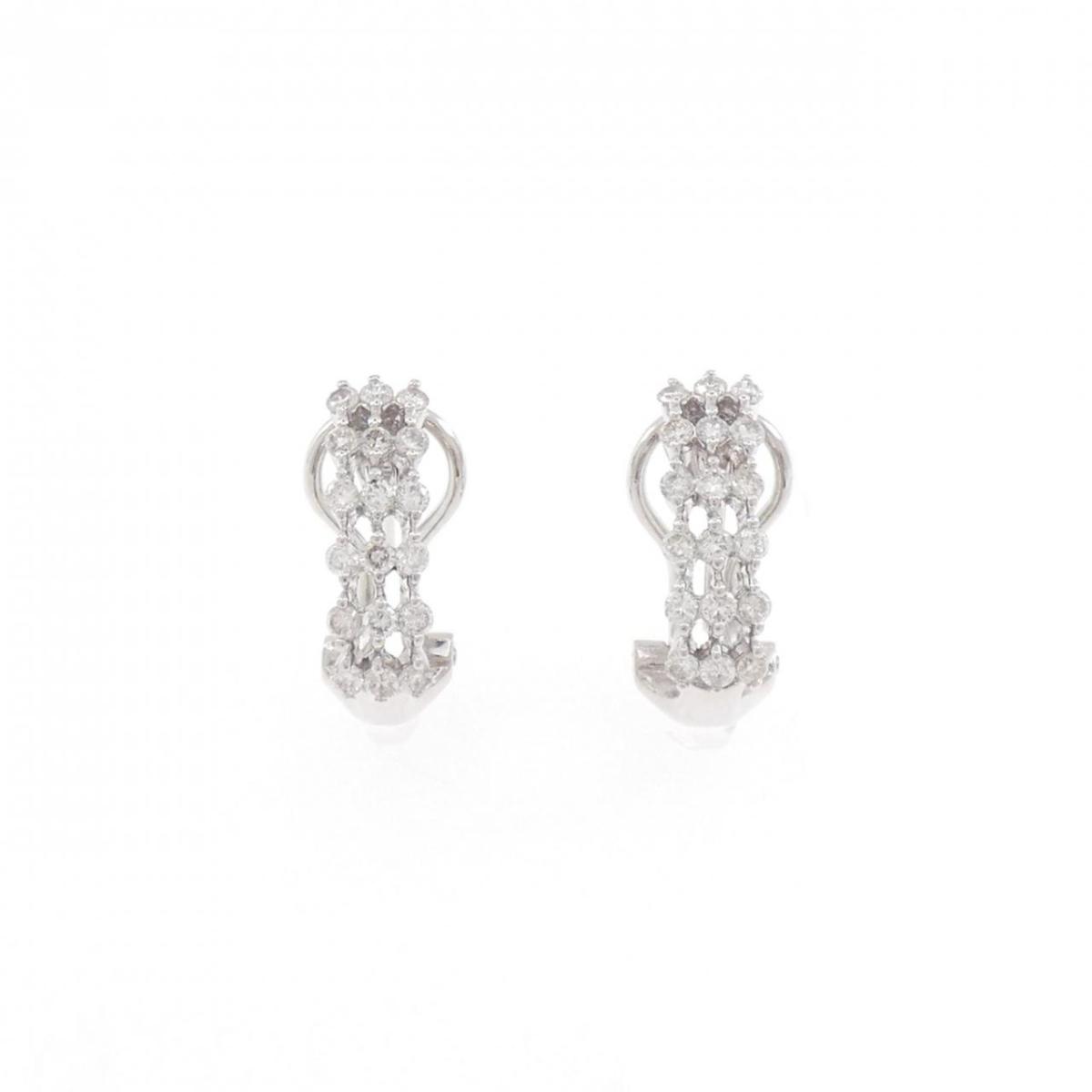 PT900 ダイヤモンド ピアス/イヤリング 0.50CT【中古】|KOMEHYO ONLINESTORE 店