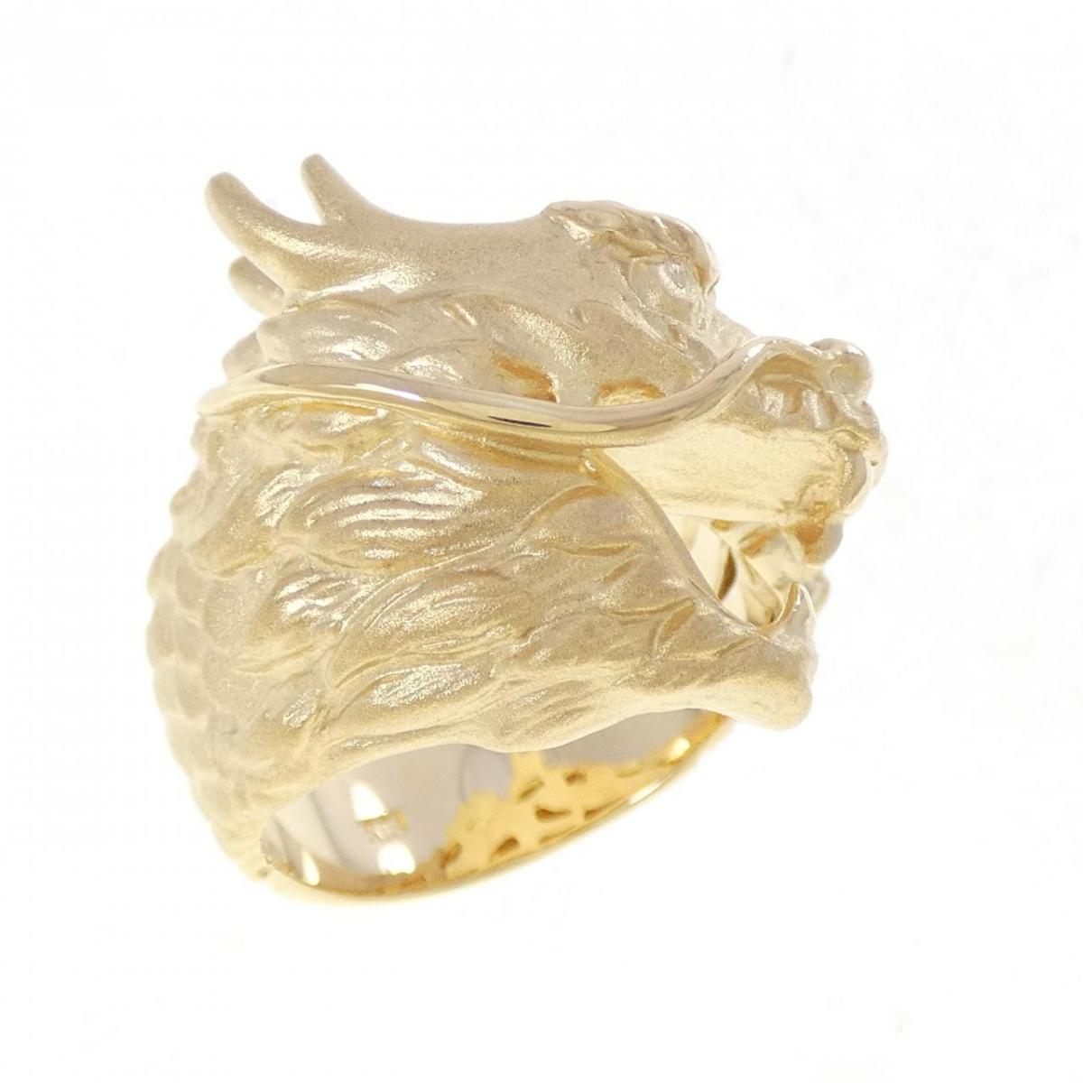 K18YG ドラゴン リング【中古】｜KOMEHYO ONLINESTORE 店