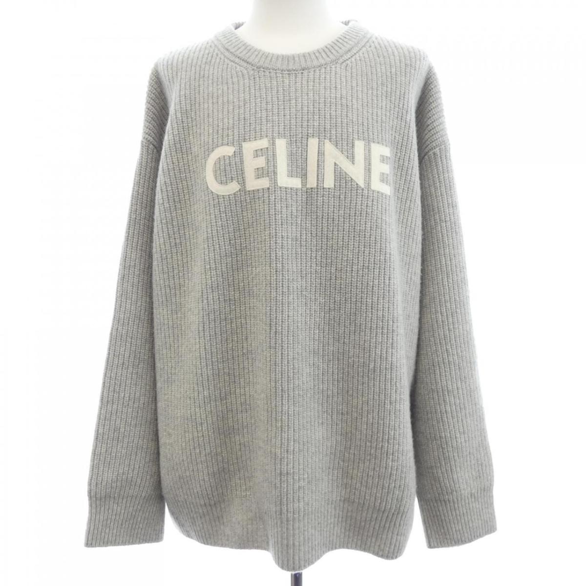セリーヌ CELINE オーバーサイズセーター 2A19R423P 編み物【中古】