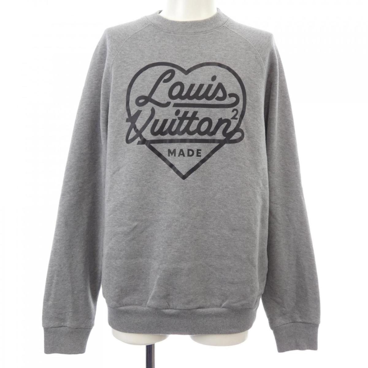 ルイヴィトン LOUIS VUITTON プリンテッドハートスウェットシャツ NIGO HMY02WUYR 汗水【中古】