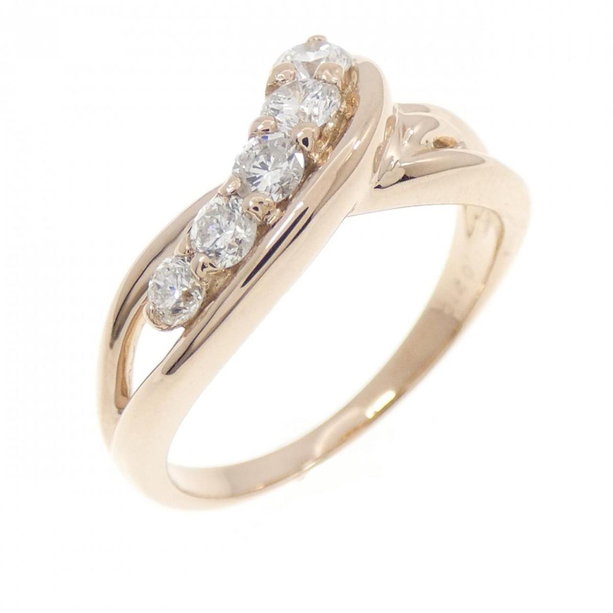 K18PG ダイヤモンド リング 0.40CT【中古】|KOMEHYO ONLINESTORE 店