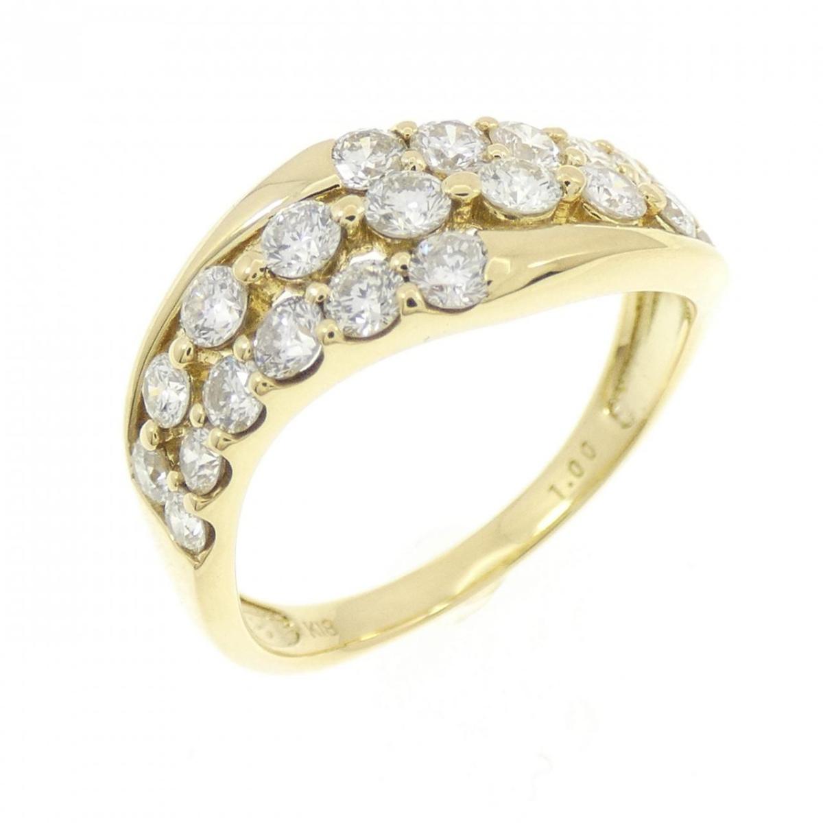 K18YG ダイヤモンド リング 1.00CT【中古】｜KOMEHYO ONLINESTORE 店
