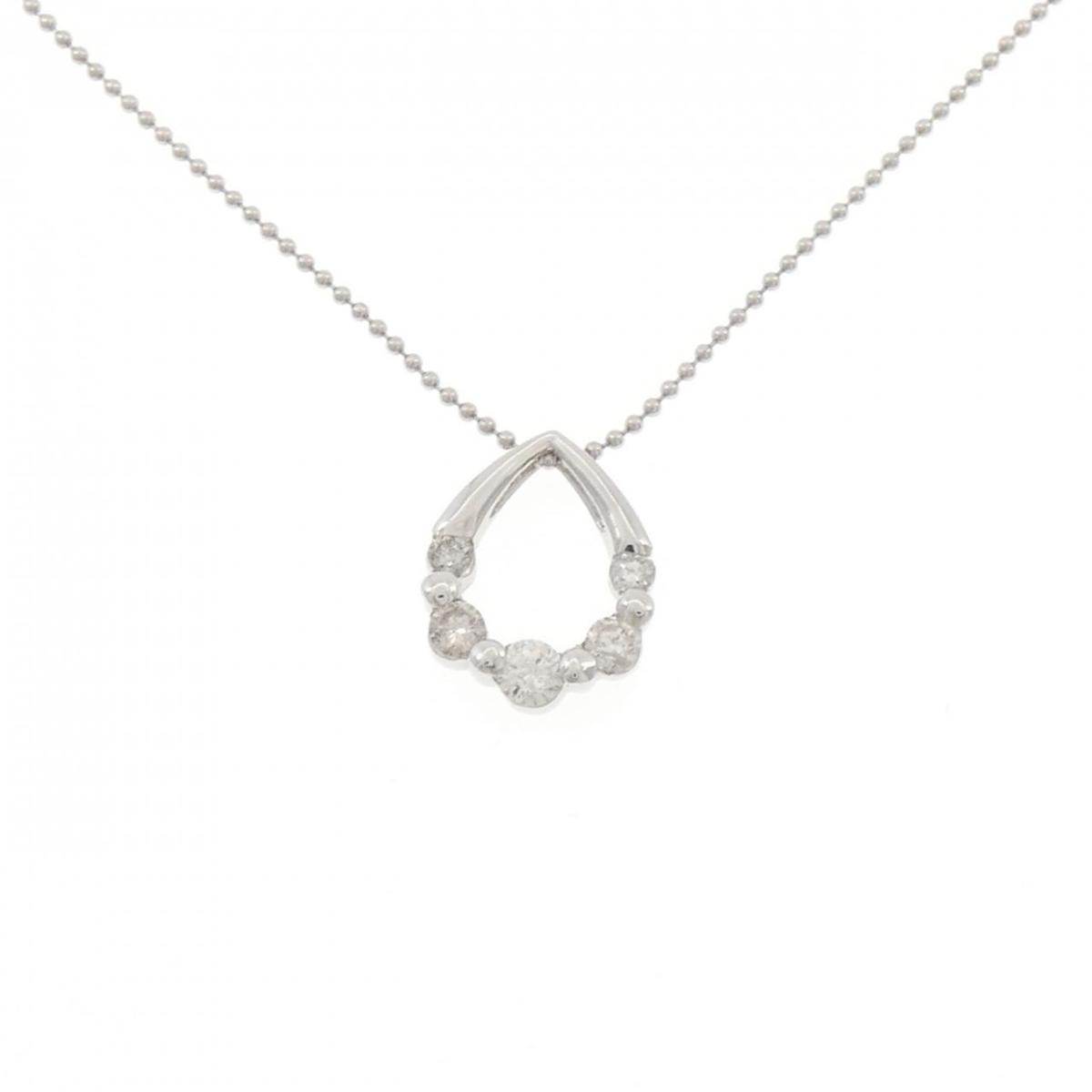 PT900/PT850 ダイヤモンド ネックレス 0.40CT【中古】|KOMEHYO ONLINESTORE 店