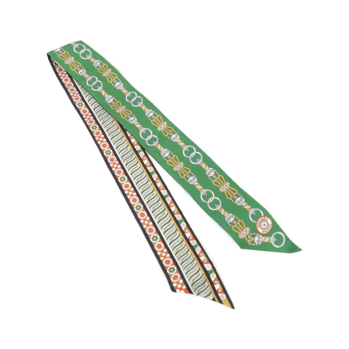 【未当てはめる品】エルメス HARNAIS EN ROSACE ツイロバート・エドワード・リー 063853S えり巻き【中古】