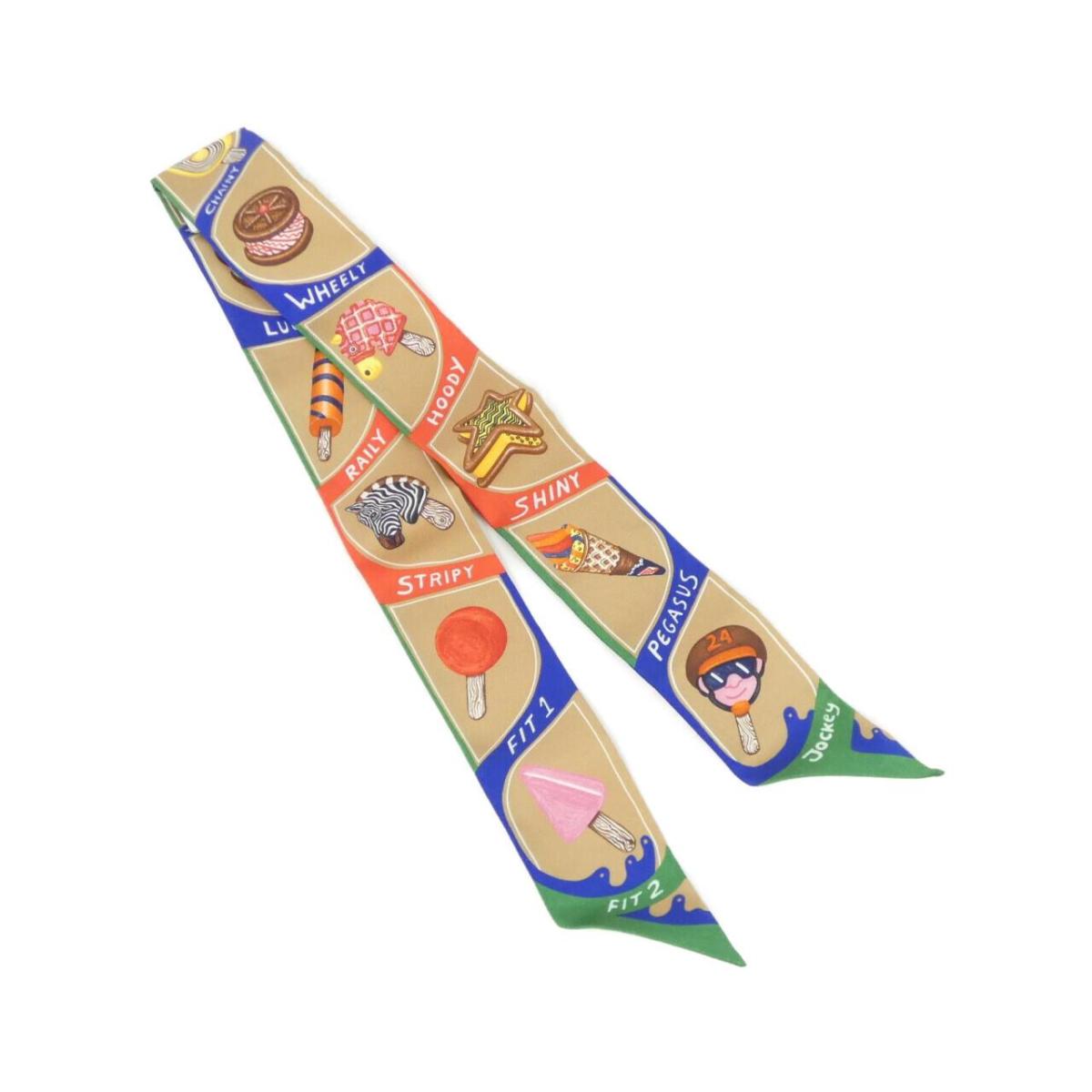 【未使用品】エルメス FUNNY ICE CREAM ツイリー 064109S スカーフ【中古】|KOMEHYO ONLINESTORE 店