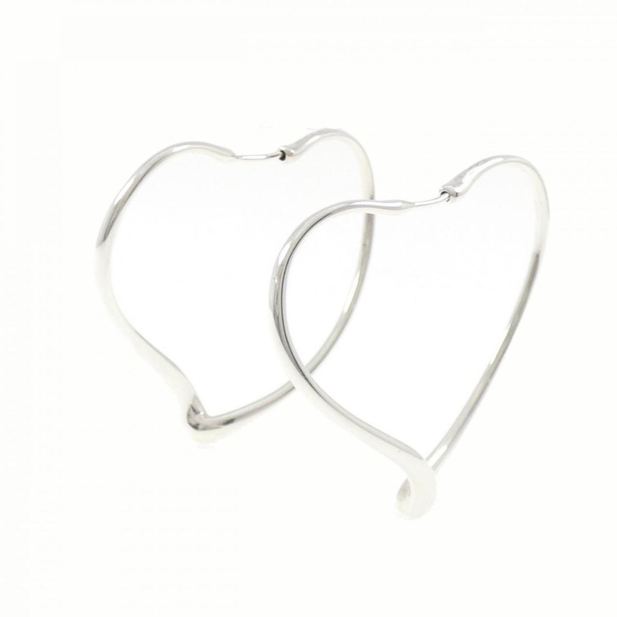 ティファニー オープン ハート フープ ピアス【中古】｜KOMEHYO ONLINESTORE 店